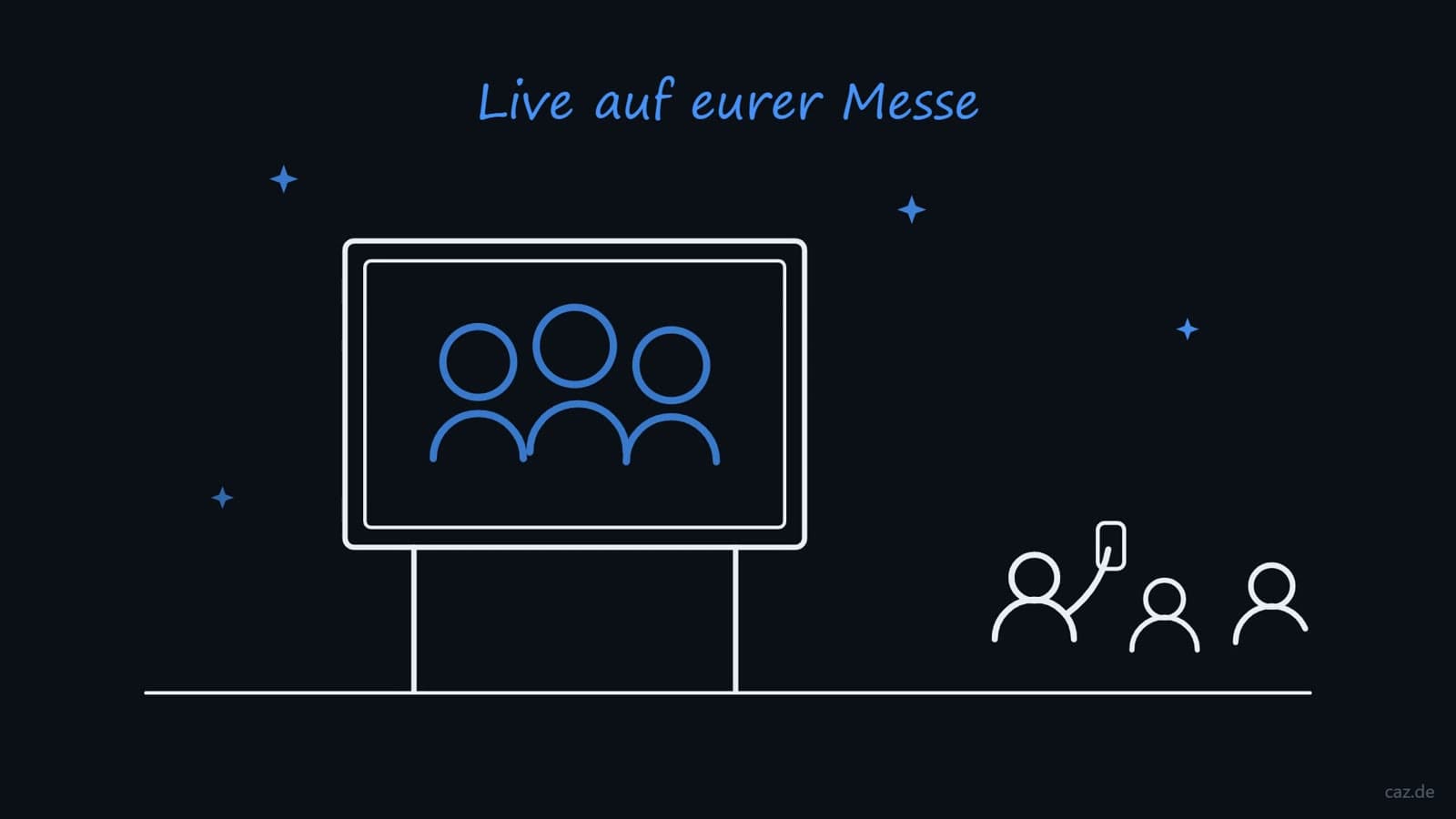 Erklärvideo Fotoscreen: Aufbau mit Mini-PC, LED-Wand und QR-Code