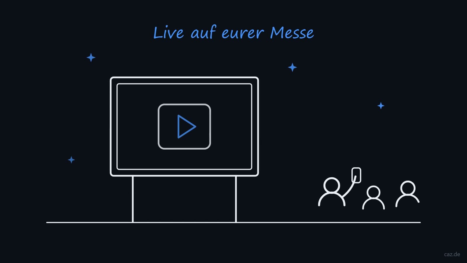 Vorführung des Eventmoduls GIF-Station