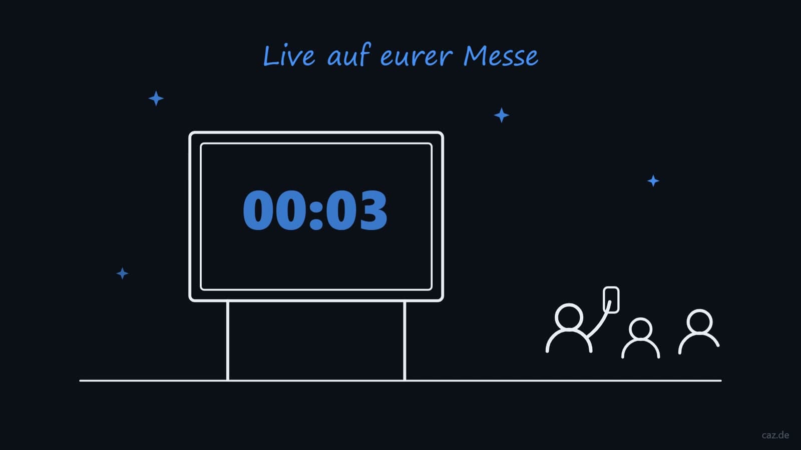 Vorführung des Eventmoduls Showpanel