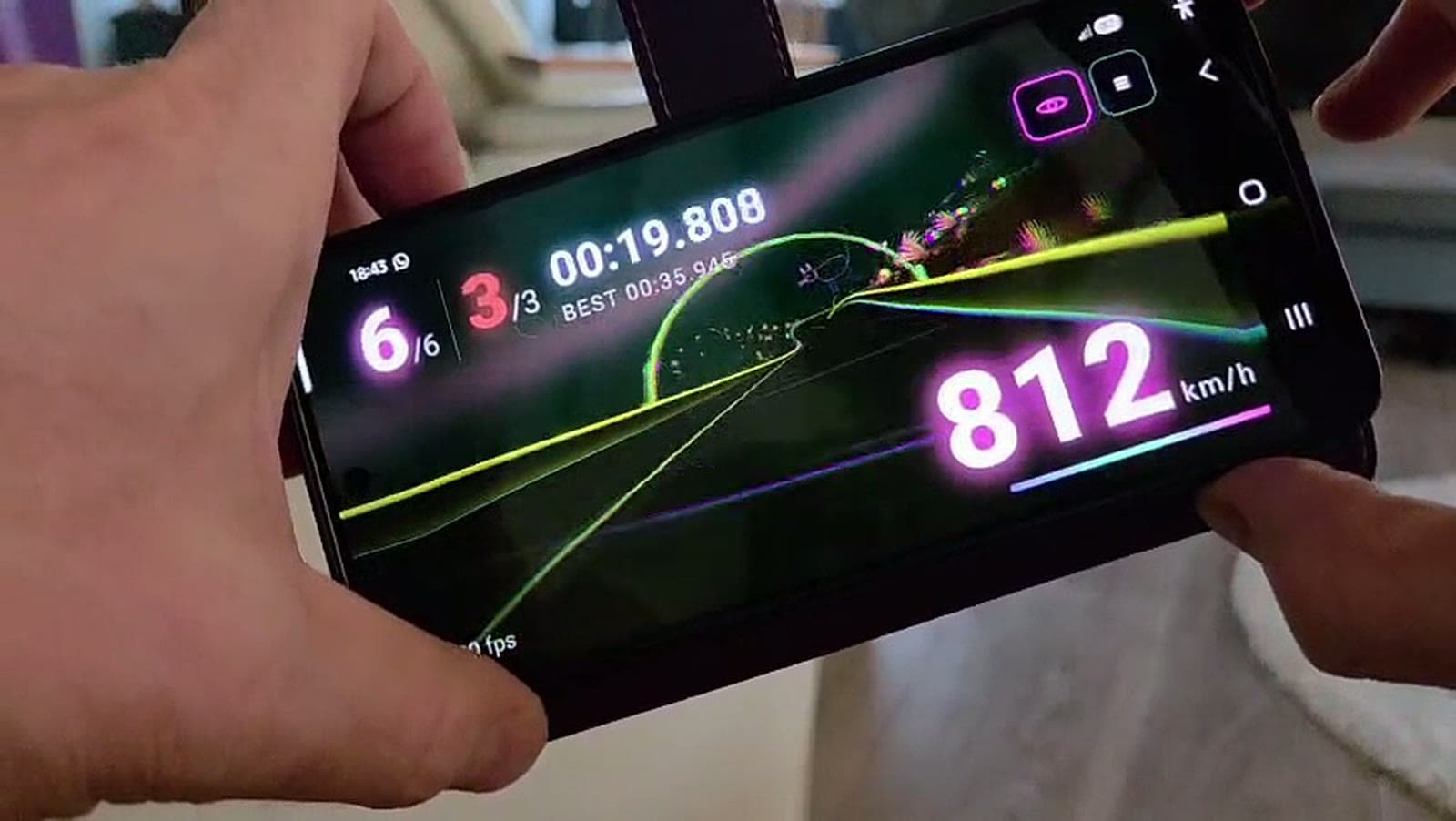 Screenshot der Website des Projekts PsyOut - Anti-Gravity-Racer (Eigenprodukt)
